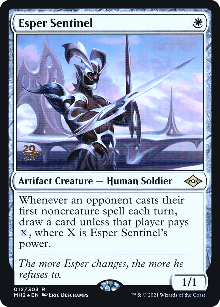 Esper Sentinel [Modern Horizons 2 Promos] Foil