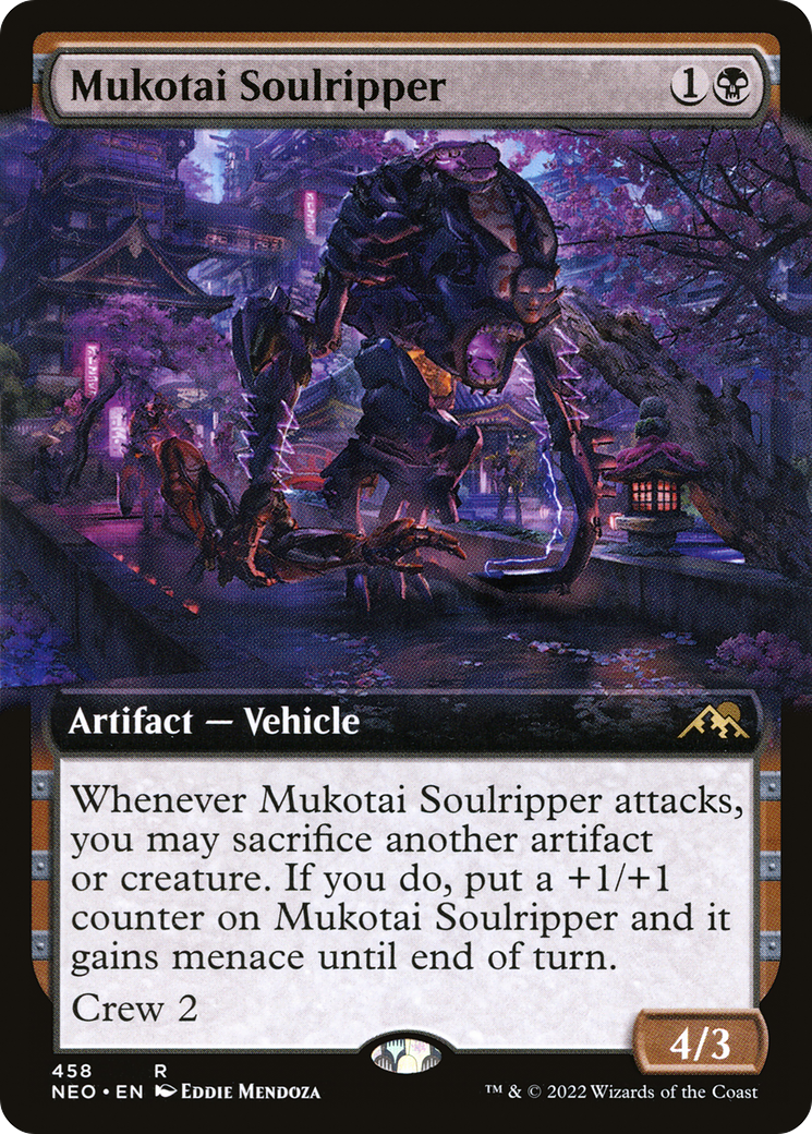 Mukotai Soulripper (Extended Art) - [Kamigawa: Neon Dynasty]: (Extended Art)