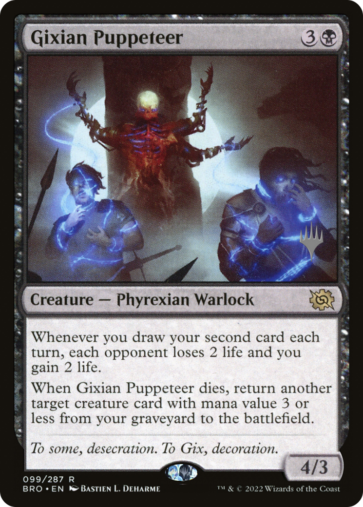 Gixian Puppeteer [The Brothers' War Promos]