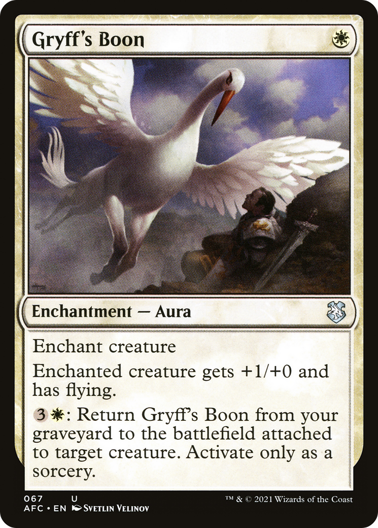 Gryff's Boon [Forgotten Realms Commander]