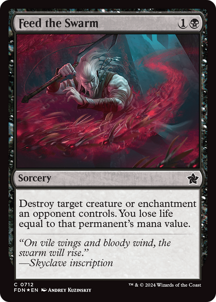 Feed the Swarm [Foundations] Foil