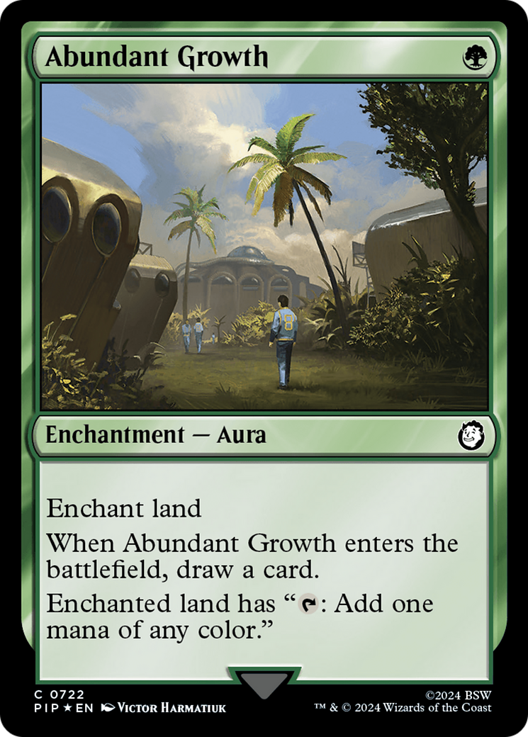 Abundant Growth (Surge Foil) - Fallout Foil