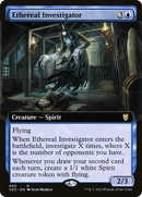 Ethereal Investigator (Extended Art): (Extended Art) [Crimson Vow Commander]