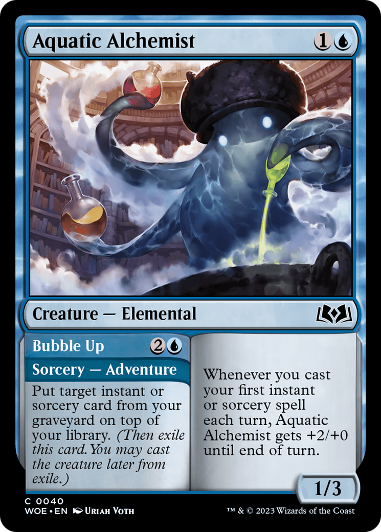 Aquatic Alchemist - Wilds of Eldraine