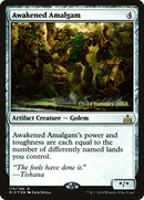 Awakened Amalgam [Rivals of Ixalan Prerelease Promos]