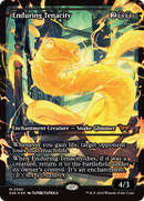 Enduring Tenacity (Japan Showcase) [Duskmourn: House of Horror]: (Showcase) Foil