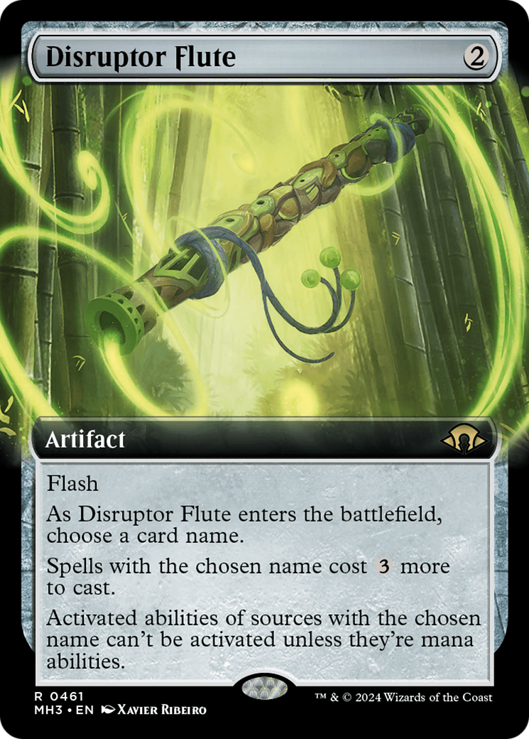 Disruptor Flute (Extended Art): (Extended Art) [Modern Horizons 3]