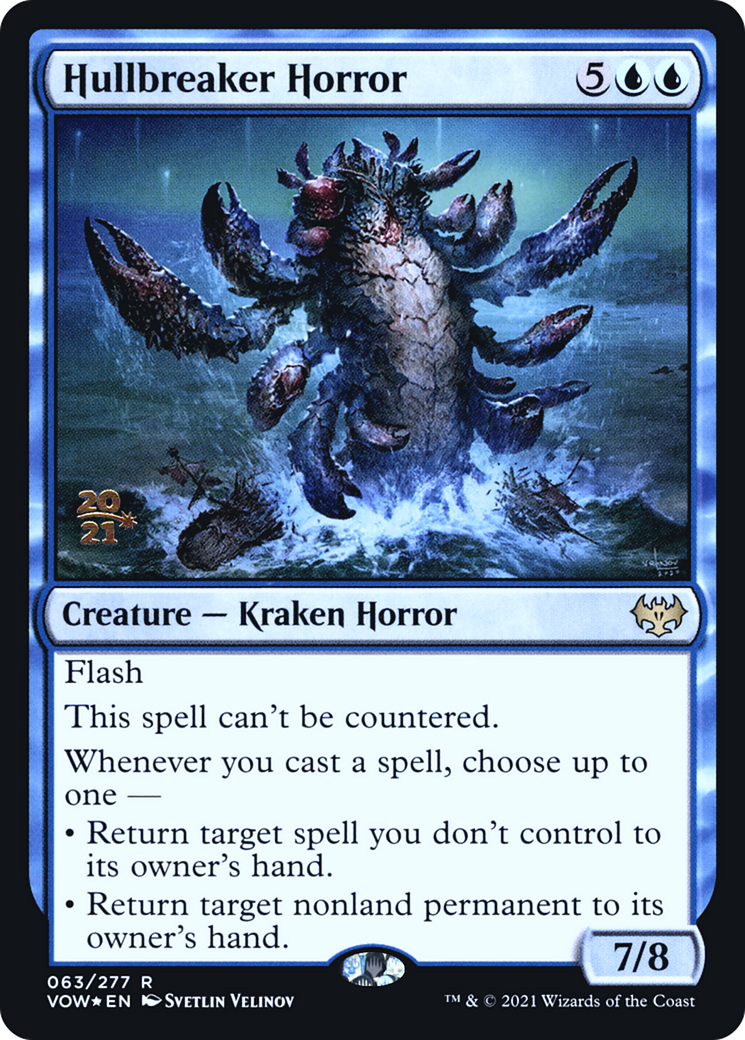Hullbreaker Horror [Innistrad: Crimson Vow Promos] Foil