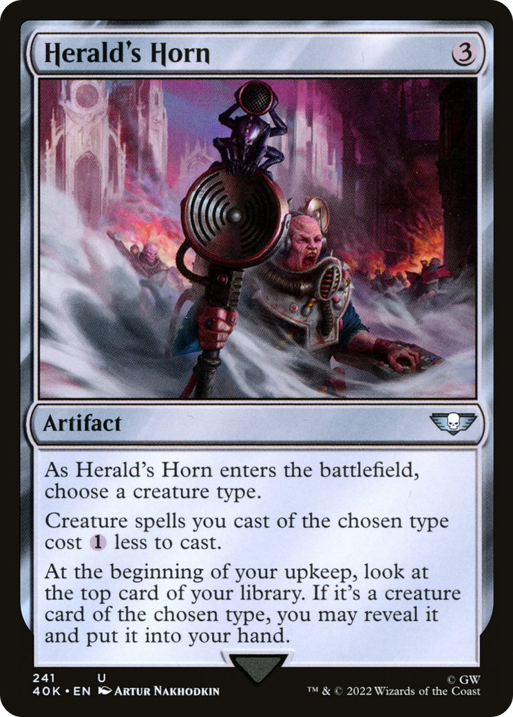 Herald's Horn [Warhammer 40,000 Commander]