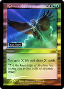 Sphinx's Revelation (Retro Frame) (Serial Numbered) - [Ravnica Remastered] Foil
