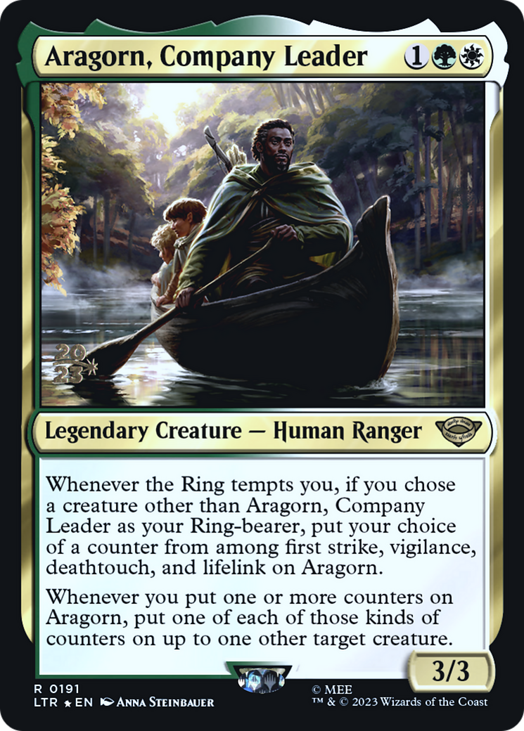 Aragorn, Company Leader - Tales of Middle-earth Promos Foil