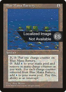 Blue Mana Battery - Fourth Edition Foreign Black Border