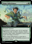Giant Inheritance (Extended Art): (Extended Art) [Wilds of Eldraine Commander]