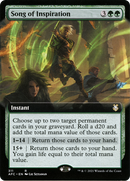 Song of Inspiration (Extended Art) - [Forgotten Realms Commander]: (Extended Art)