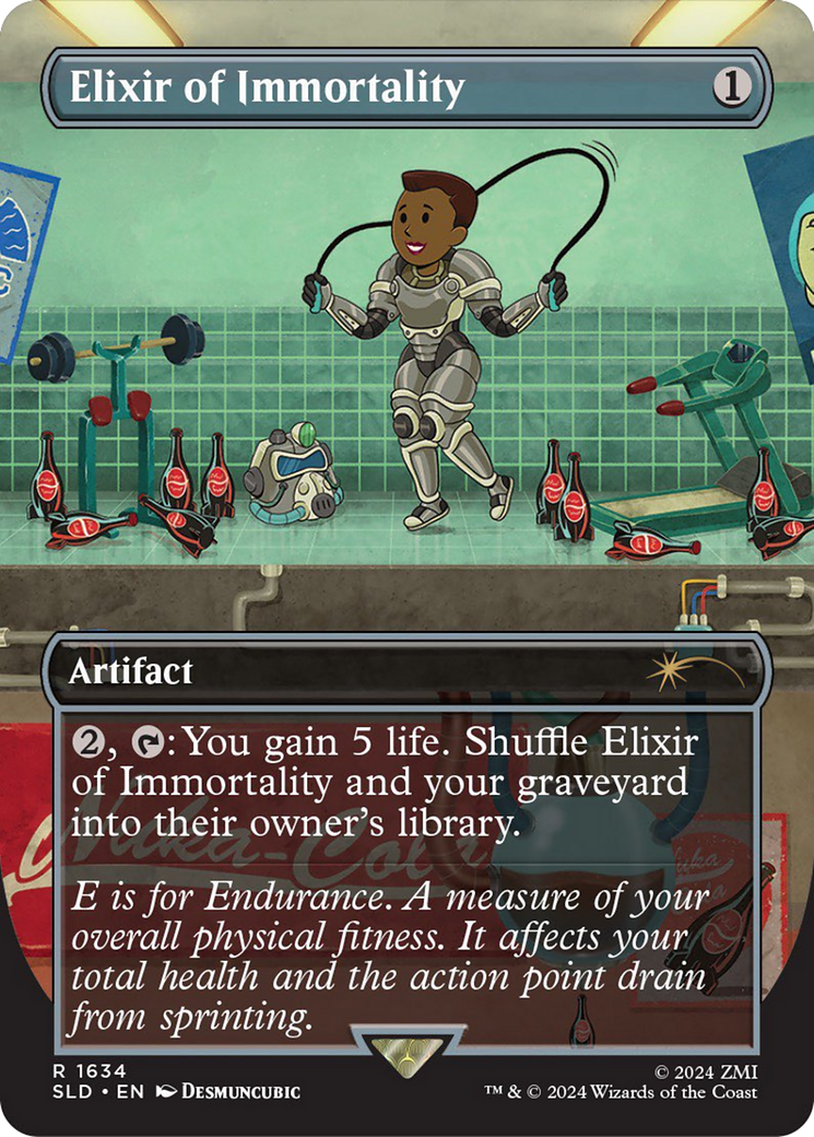 Elixir of Immortality (Borderless) [Secret Lair Drop]