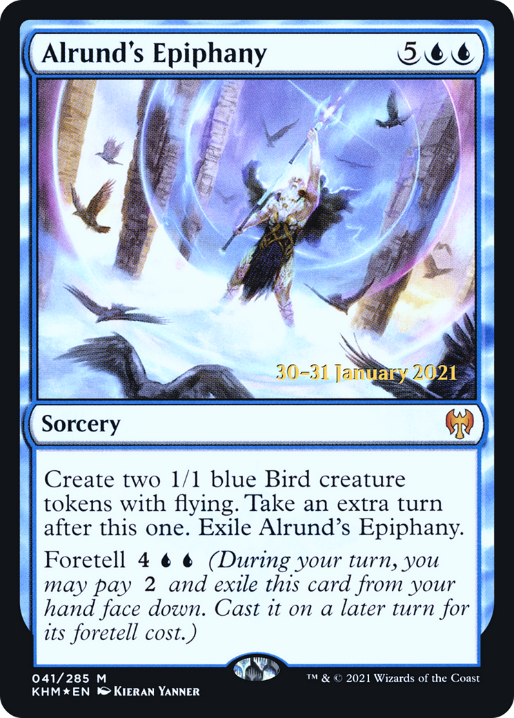 Alrund's Epiphany - Kaldheim Promos Foil