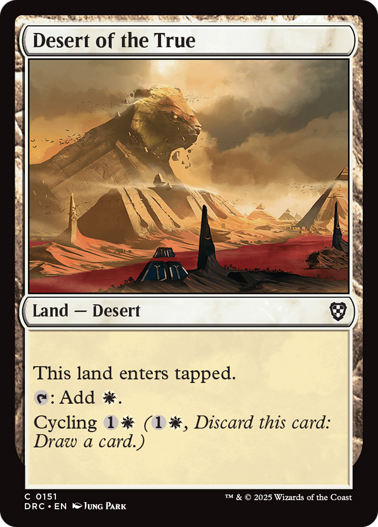 Desert of the True - Commander: Aetherdrift