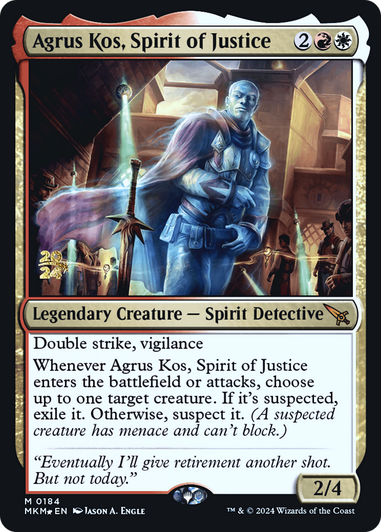 Agrus Kos, Spirit of Justice - Murders at Karlov Manor Promos Foil