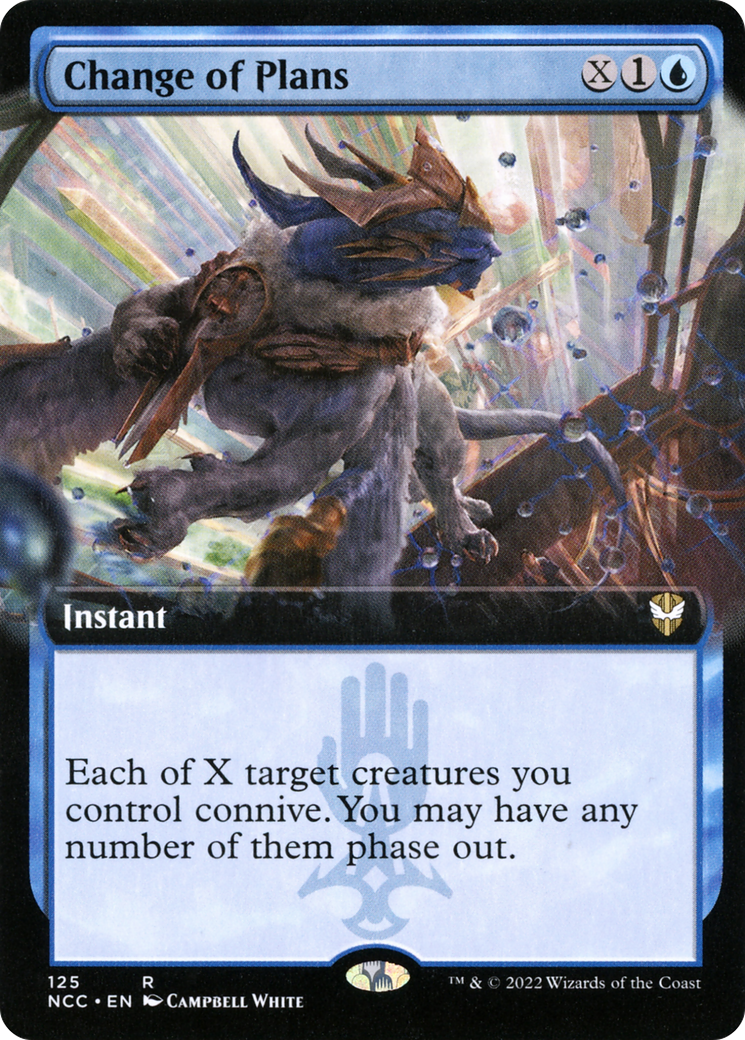 Change of Plans (Extended Art) - New Capenna Commander: (Extended Art)