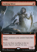 Striking Sliver (Extended Art) [Secret Lair Drop Series]