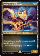 Inquisitive Glimmer: (enchantment) [Duskmourn: House of Horror]