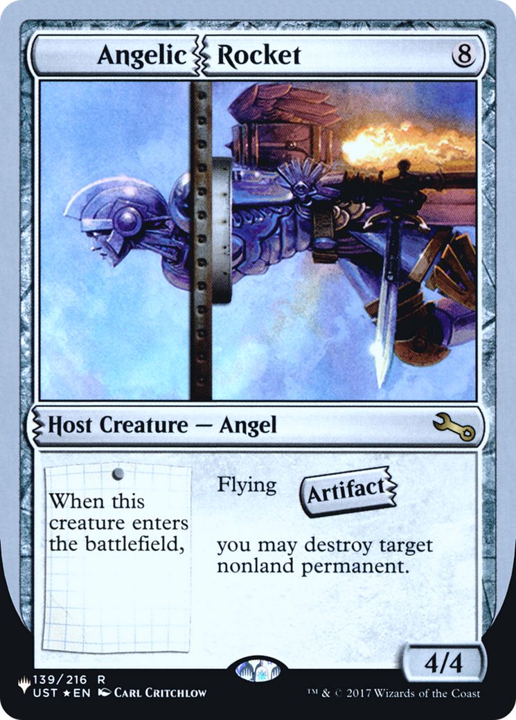 Angelic Rocket - The List (Unfinity Foil Edition) Foil
