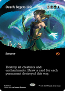 Death Begets Life (Borderless) - Tarkir: Dragonstorm: (Showcase)
