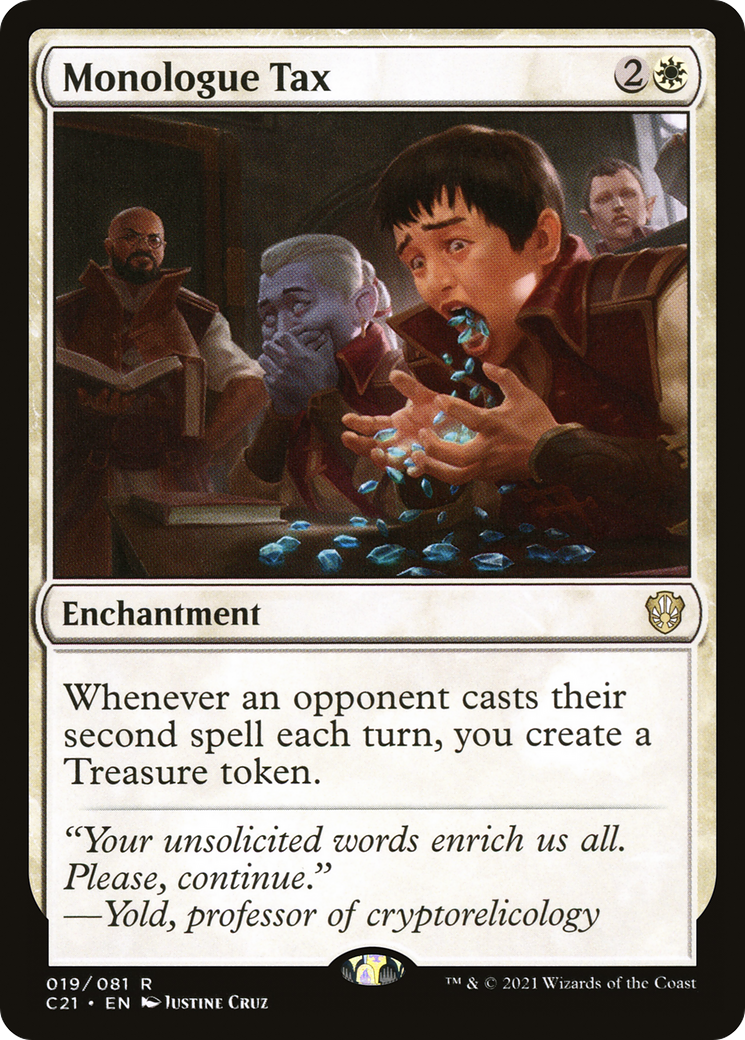 Monologue Tax - [Commander 2021]
