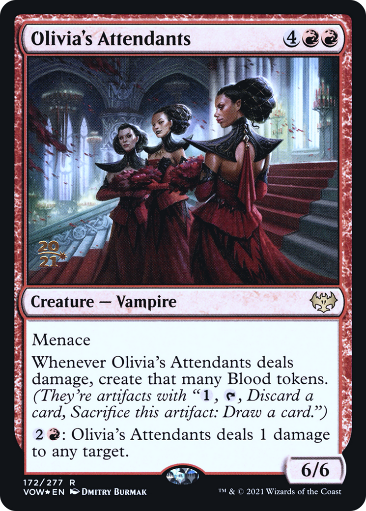 Olivia's Attendants - [Innistrad: Crimson Vow Promos] Foil