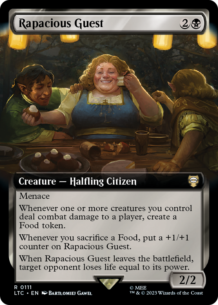 Rapacious Guest (Extended Art) - [Tales of Middle-earth Commander]: (Extended Art)
