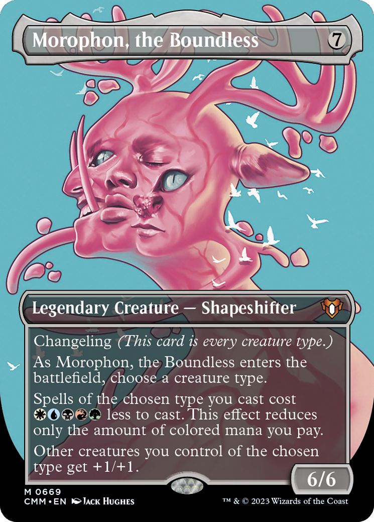 Morophon, the Boundless (Borderless) - [Commander Masters]