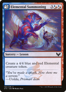 Elemental Summoning - Strixhaven: School of Mages: (lesson)