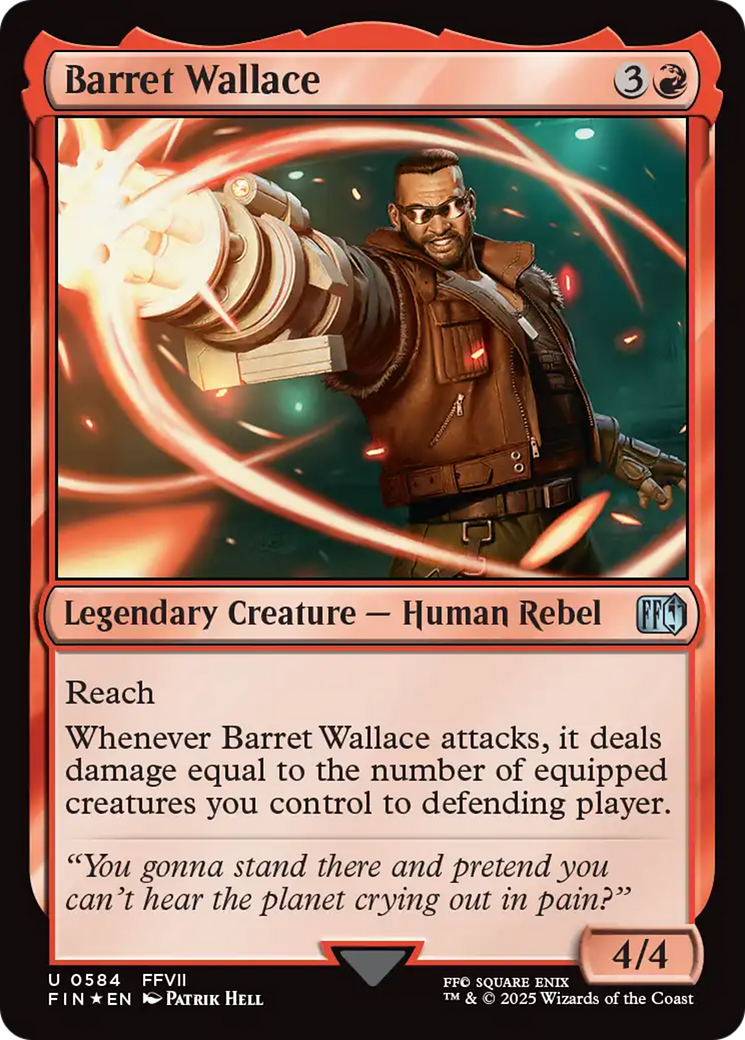Barret Wallace (Surge Foil) [FINAL FANTASY] Foil
