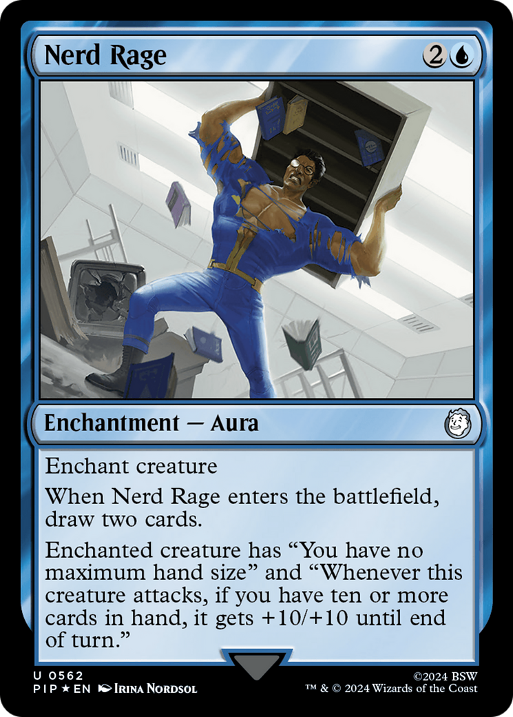 Nerd Rage (Surge Foil) [Fallout] Foil