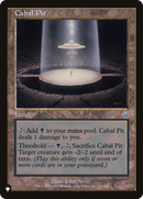 Cabal Pit - The List