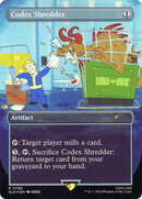 Codex Shredder (Rainbow Foil) (Borderless) [Secret Lair Drop] Foil