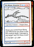 Sliv-Mizzet, Hivemind (2021 Edition) [Mystery Booster Playtest Cards]