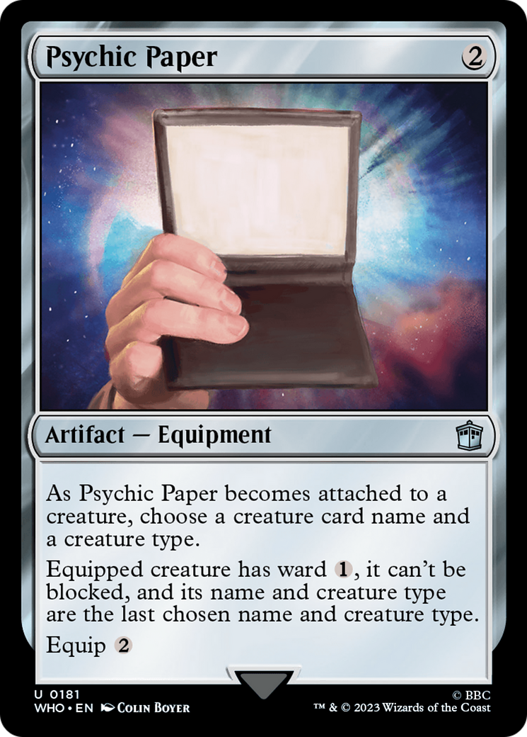 Psychic Paper - [Doctor Who]