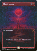 Blood Moon (Anime Borderless) (Confetti Foil) - Wilds of Eldraine: Enchanting Tales Foil