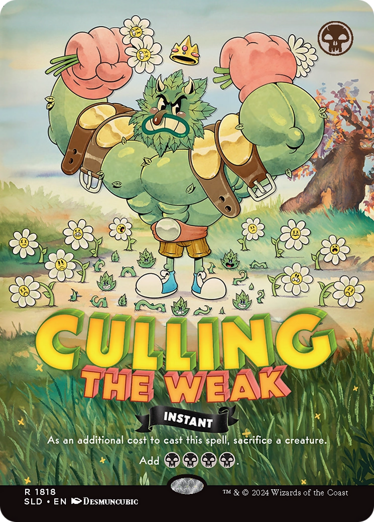 Culling the Weak (Borderless) [Secret Lair Drop]