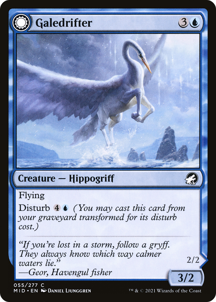 Galedrifter: (Double Faced Transform) [Innistrad: Midnight Hunt]