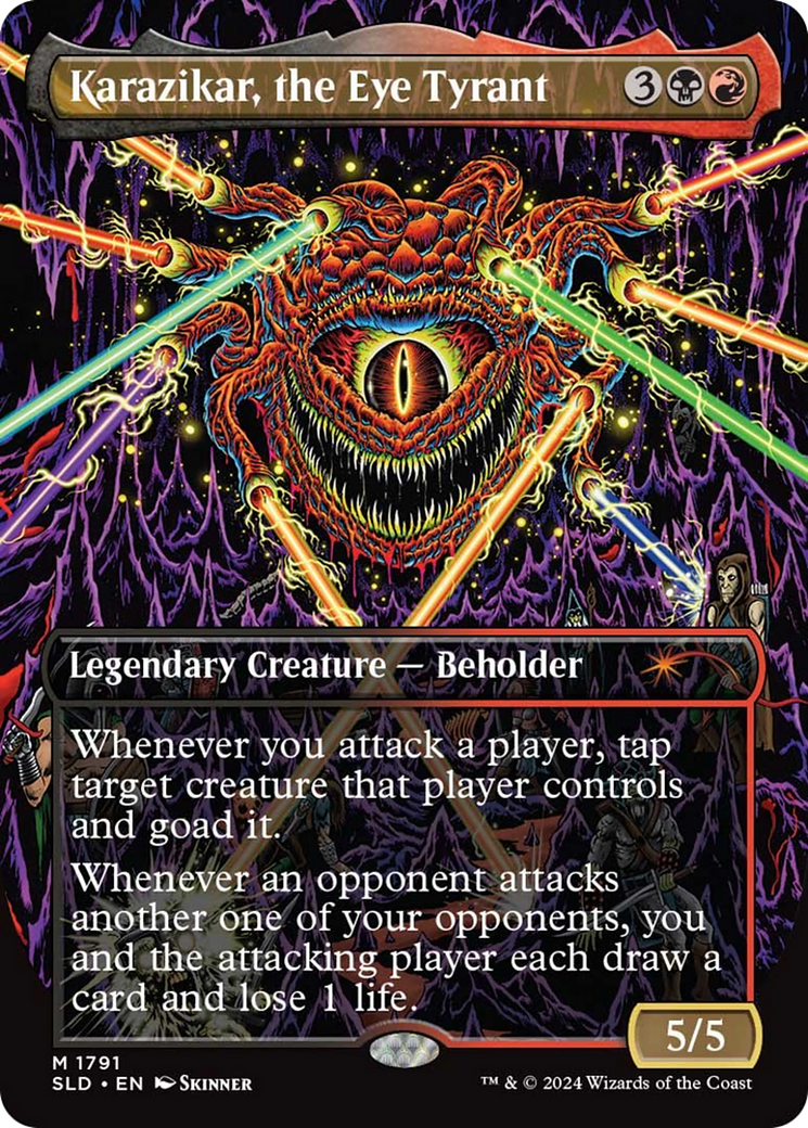 Karazikar, the Eye Tyrant [Secret Lair Drop] (Borderless)
