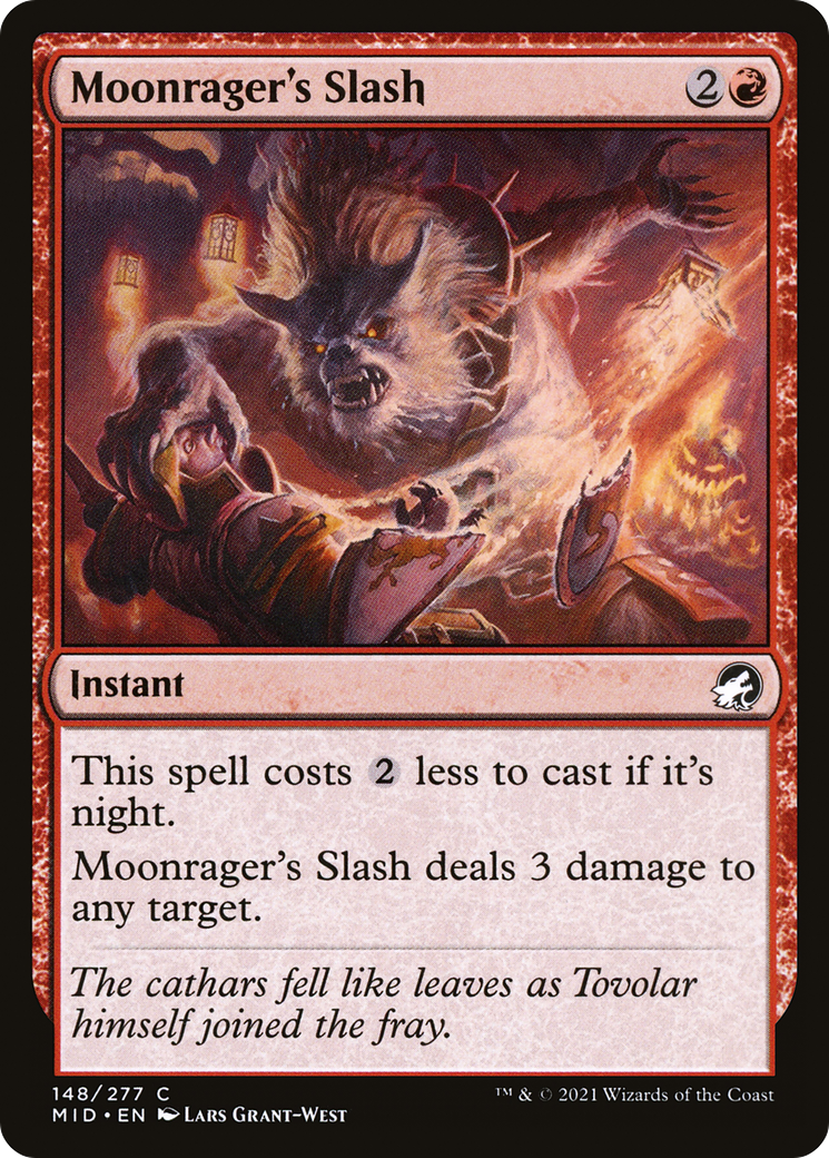 Moonrager's Slash [Innistrad: Midnight Hunt]