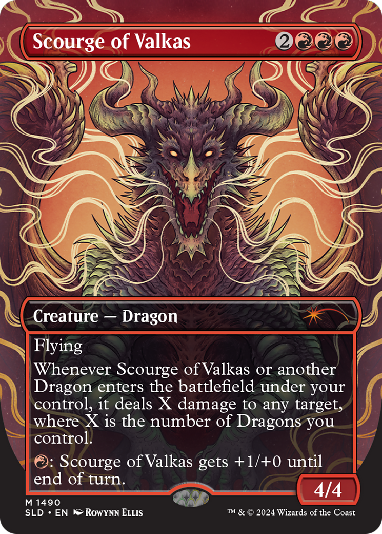 Scourge of Valkas [Secret Lair Drop] (Borderless)