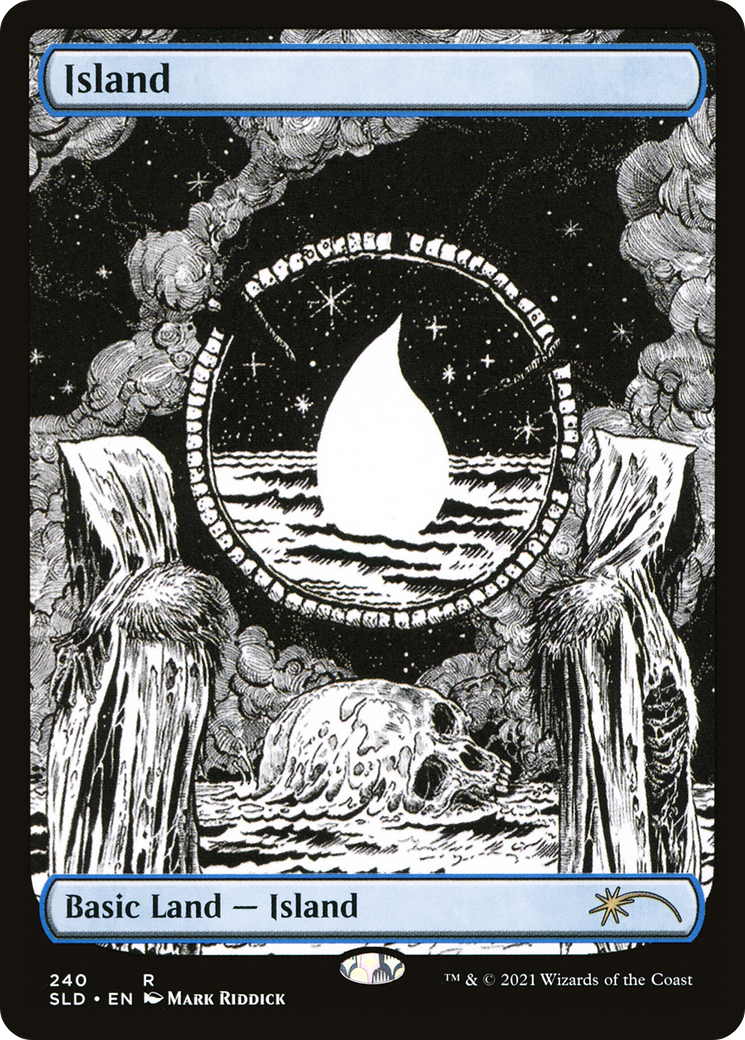 Island (Crushing Brutality) [Secret Lair Drop]
