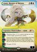 Ajani, Mentor of Heroes (Borderless) - Secret Lair Drop