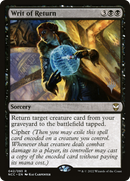 Writ of Return (Promo Pack) [Streets of New Capenna Commander Promos]