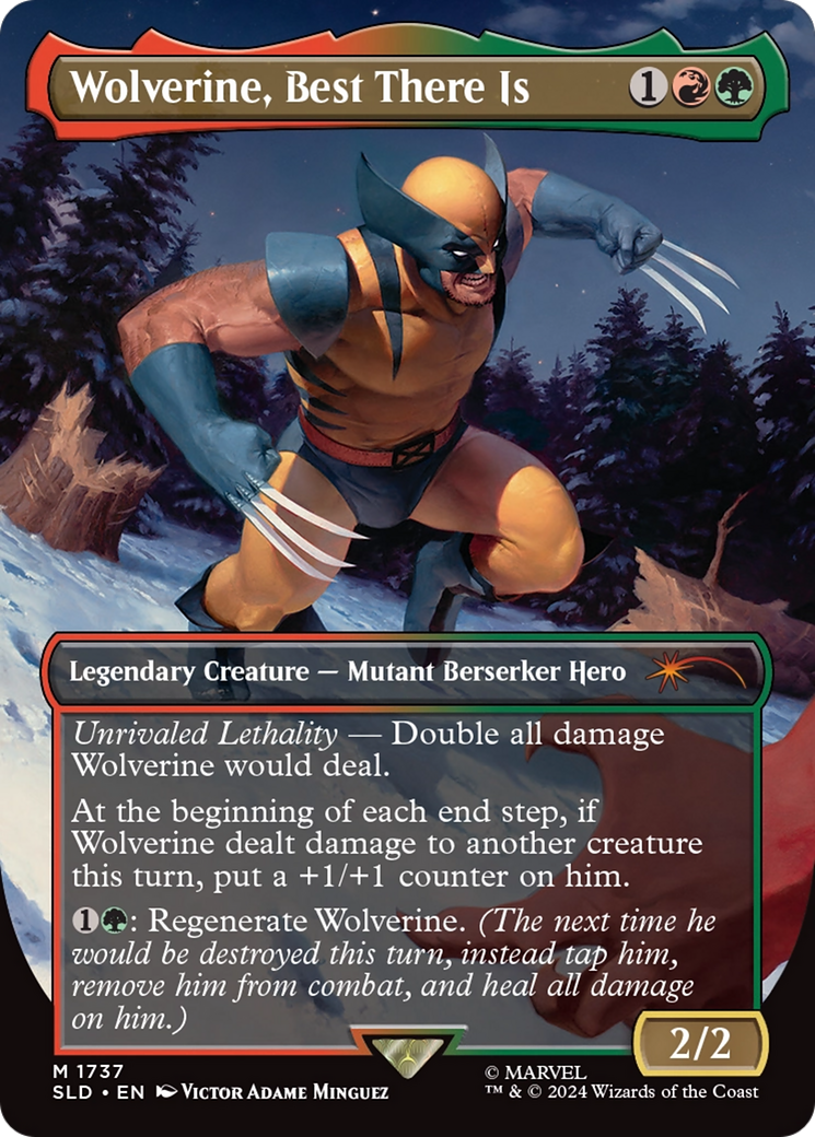 Wolverine, Best There Is [Secret Lair Drop] (Borderless)