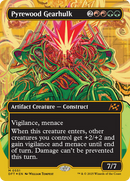 Pyrewood Gearhulk (Borderless) (First-Place Foil) - [Aetherdrift] Foil