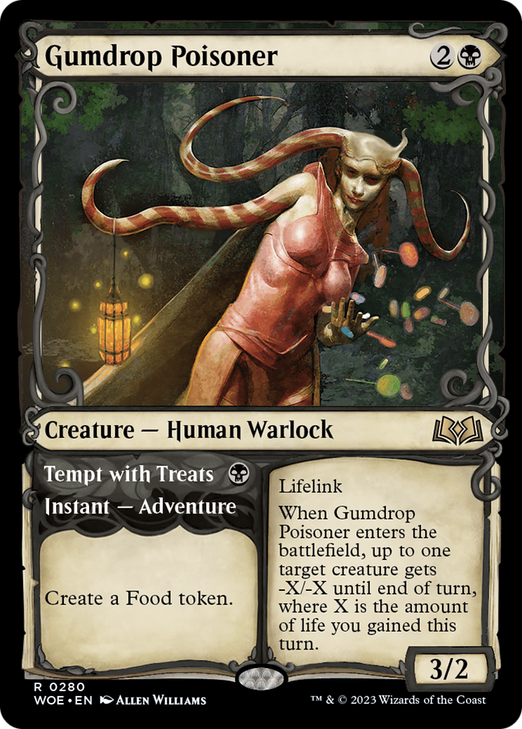 Gumdrop Poisoner (Showcase): (Showcase) [Wilds of Eldraine]